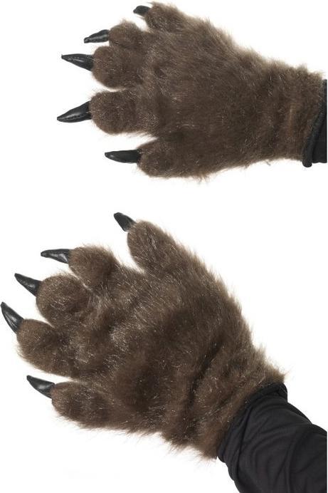 Produktbild Smiffys Haarige Monsterhände - Wolf