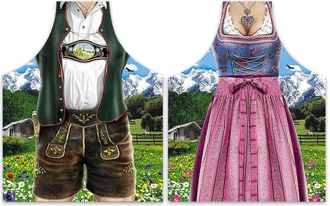 Produktbild CU Bayerische Tracht - Dirndl & Lederhose (2er Set) (One Size)