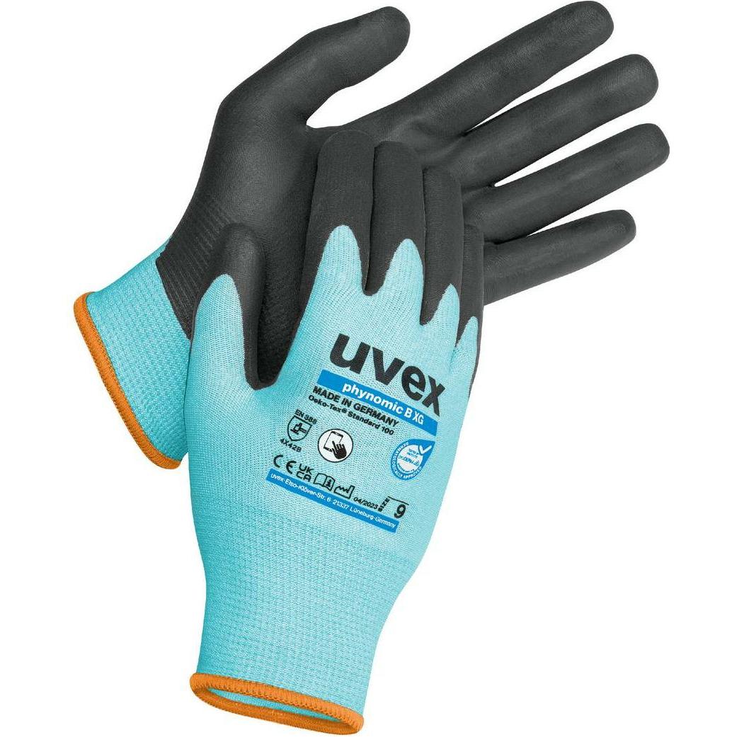 Uvex Safety, Schutzhandschuhe, Schutzhandschuh uvex phynomic B XG 60044 Grösse 6 (6)