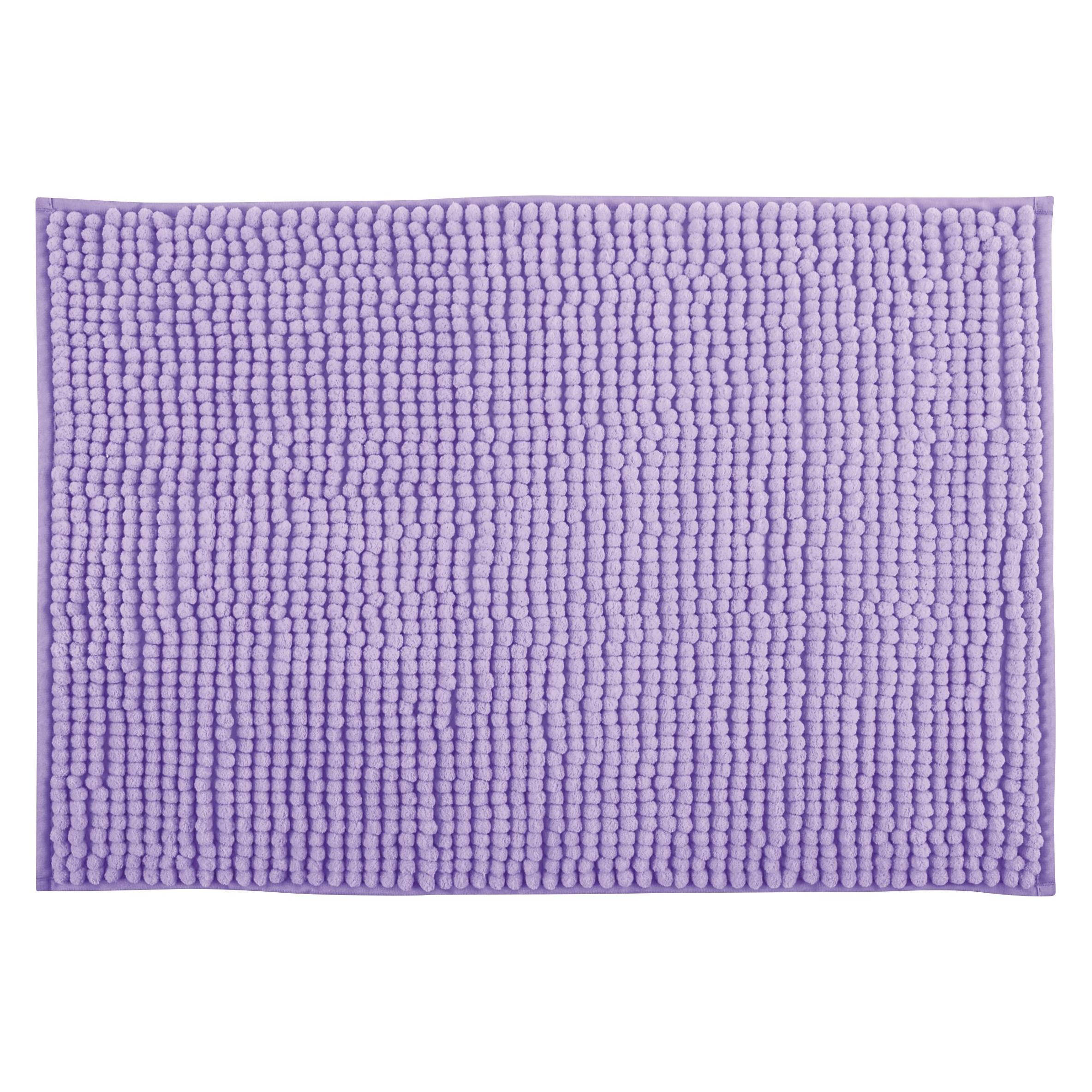 Spirella, Badkleed, Tapis De Bain Chenille 50x80 Cm Lavande Lavanda - Microvezel (80 X 50 cm)