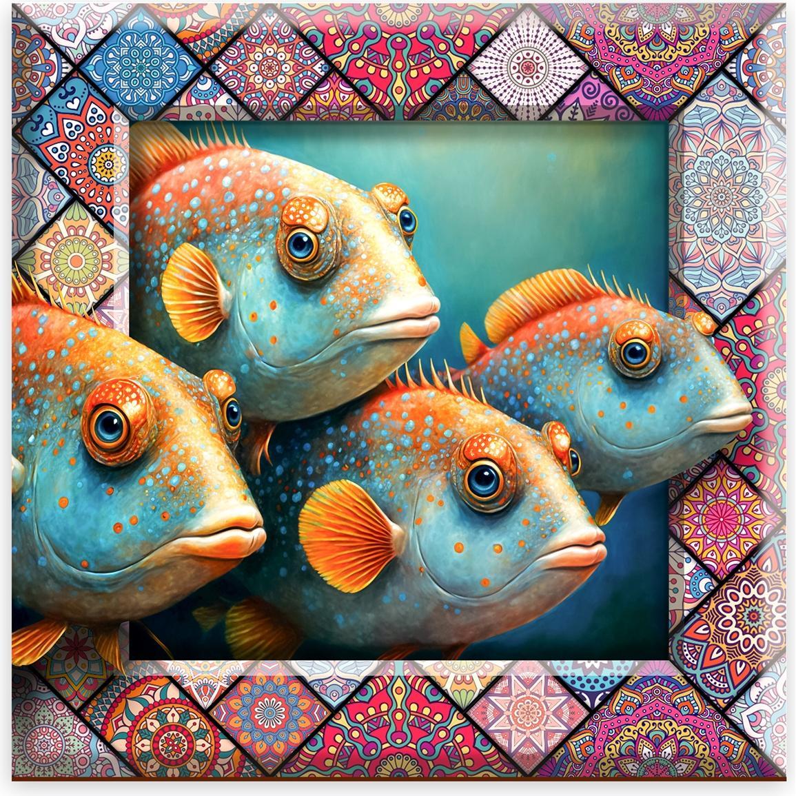 Thumbnail - WoodenCity Puzzle Holz XL Tropical Fish (505 Teile)