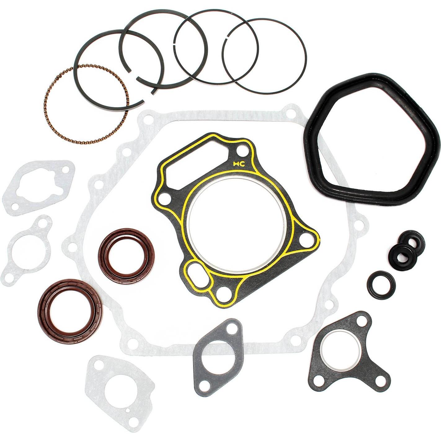 Wiltec Benzinmotor 9 PS Ersatzteil Dichtungssatz Kolbenring Dichtungen Kolbenring