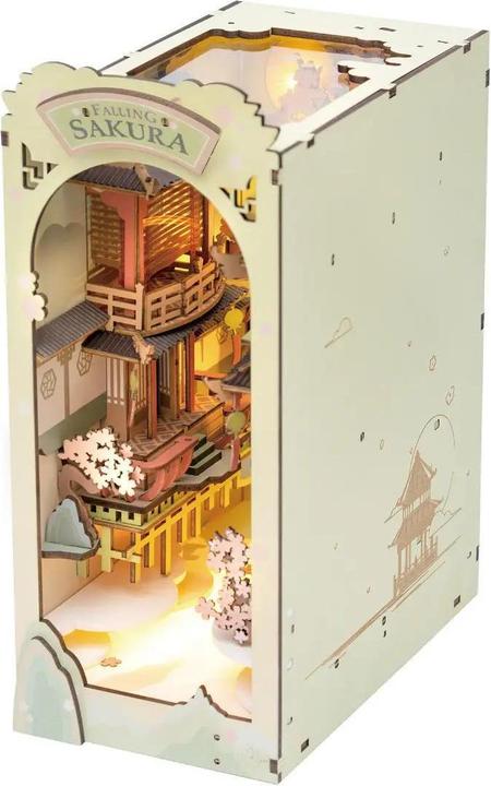 Rolife Falling Sakura - Book Nook