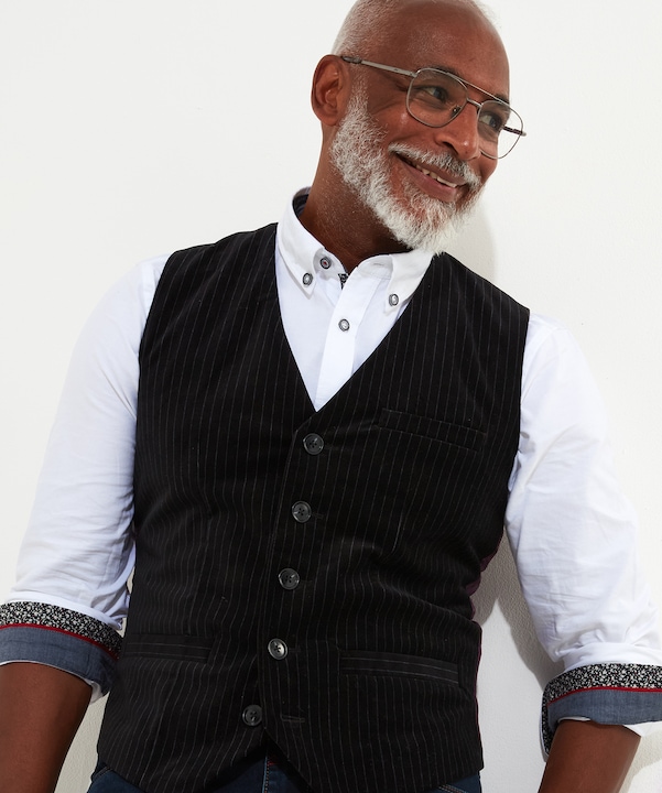 Immagine prodotto Joe Browns Gilet da abito in velluto gessato (38)