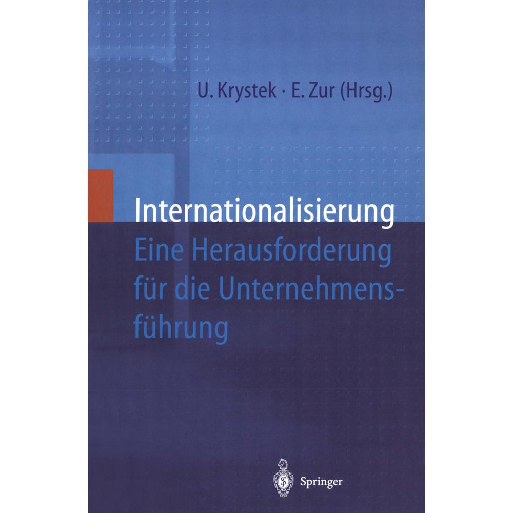 Internationalisierung, Fachbücher von Ulrich Krystek, Eberhard Zur, G. Ohling