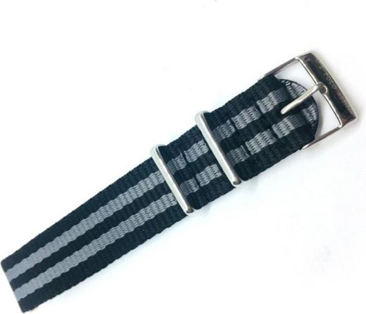 Produktbild U.S. Polo Uhrband Assn. 14-0306 Grau (24 mm, Textil)