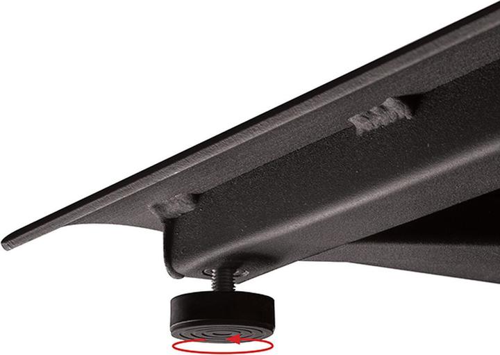 Actual product image Btech SystemX Wall Mounting Kit BT8390-WFK4/B black (Ground, 65")