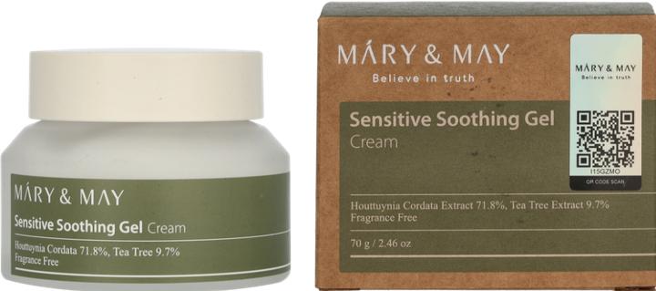Produktbild Mary&May MARY & MAY - Soothing Face Cream Sensitive Soothing Gel (Cream) 70 g