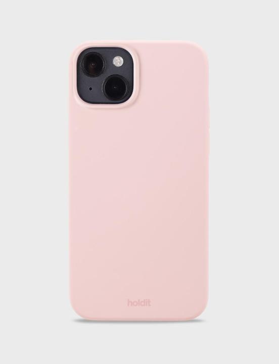 Produktbild Holdit Back Cover Silicone iPhone 14 Plus Rosa (Apple iPhone 14 Plus)