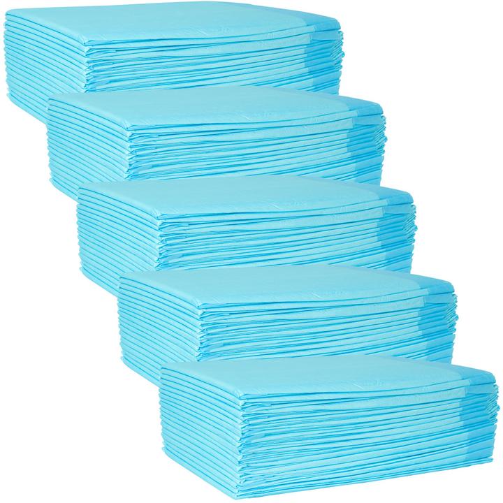 Immagine prodotto Ideoon Trainingspads 100 Stück für Hunde, Welpenunterlage, 5-lagig, auslaufsicher, 60 x 60 cm (Cane)