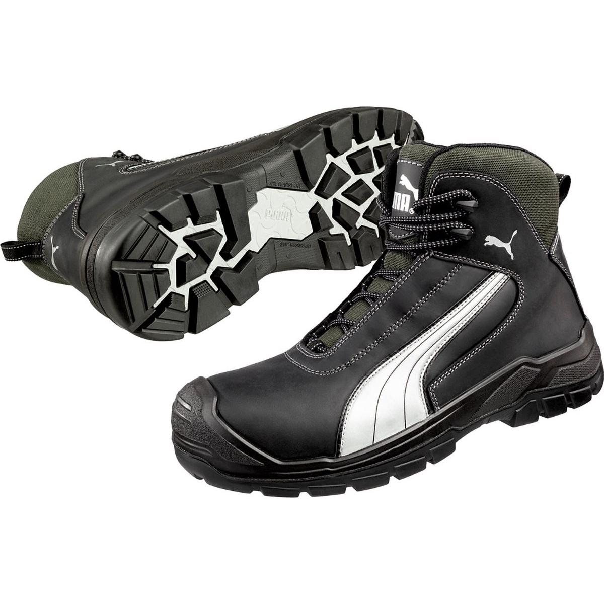 Puma Cascades Mid boot S3 HRO SRC 8 (S3, 42) (Cascades Mid Black 8)