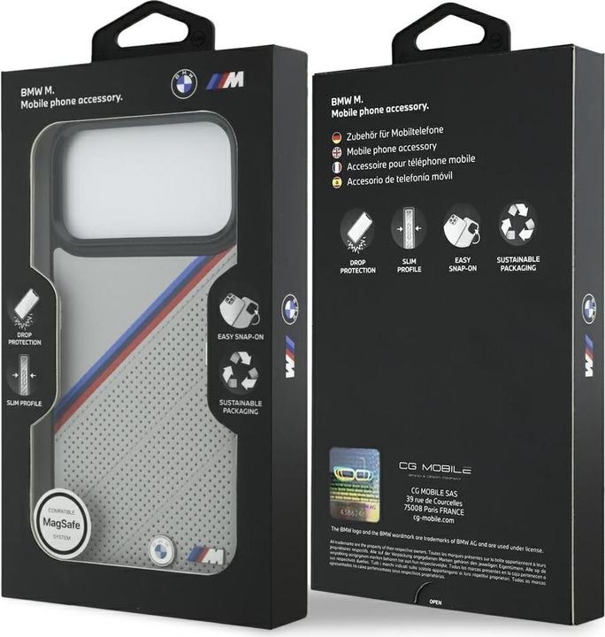 Produktbild BMW M Tricolor Metal Logo (Apple iPhone 17 Pro Max)