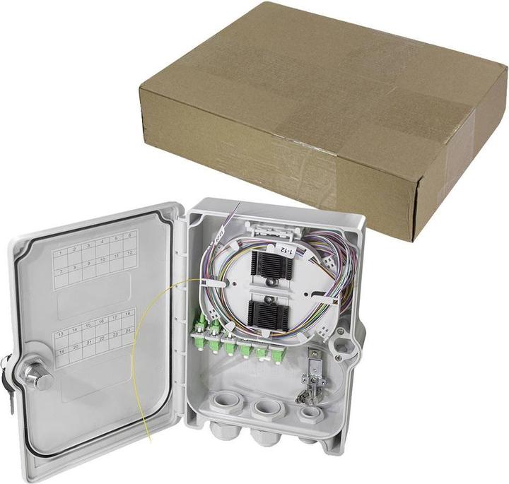 Produktbild LogiLink FTTH/FTTB-Anschlussleergehäuse (Spleissbox)