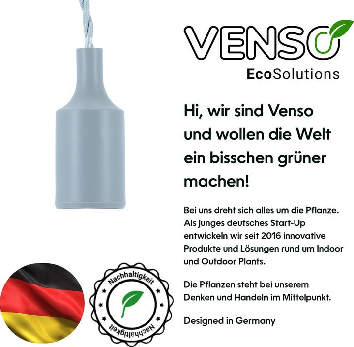 Actual product image Parus by Venso E27 lamp holder with 4m cable, improved photosynthesis and higher chlorophyll formati (LED)