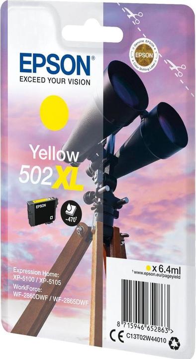 Actual product image Epson 502xl (Y)