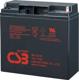 CSB GP12170 UPS-batteri - Batterie - 17.000 mAh
