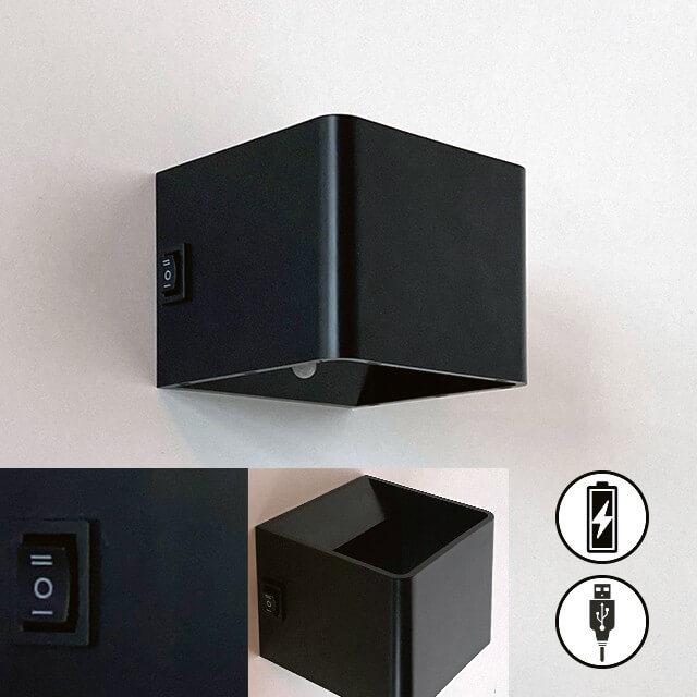 Produktbild FHL easy FHL Magnetics LED Akku-Wand-Aussenleuchte USB, Bewegungsmelder, magentisch 2W IP44 830042 (IP44)