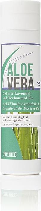 Immagine prodotto Phytomed Gel di aloe vera con olio di lavanda biologico e olio dell'albero del tè biologico (Latte corpo, 250 ml)