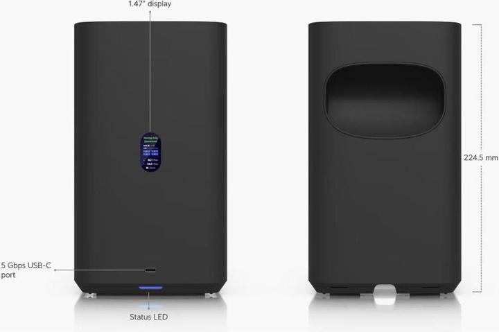 Immagine prodotto Ubiquiti UniFi UNAS 4 Nero