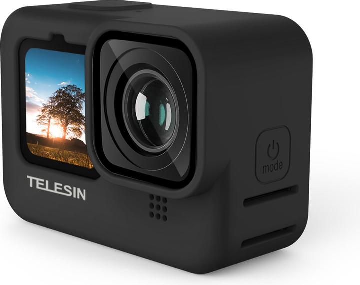 Produktbild Telesin Housing Case for GoPro Hero 9 / Hero 10 (GP-HER-041-BK) czarna