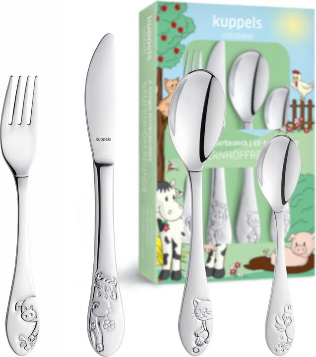 Kindergeschirr + Kinderbesteck