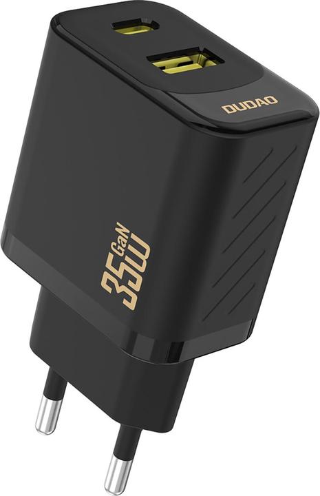 Productafbeelding Dudao A27 MaxC 35W Wandladegerät + USB-C Kabel - Schwarz (35 W)