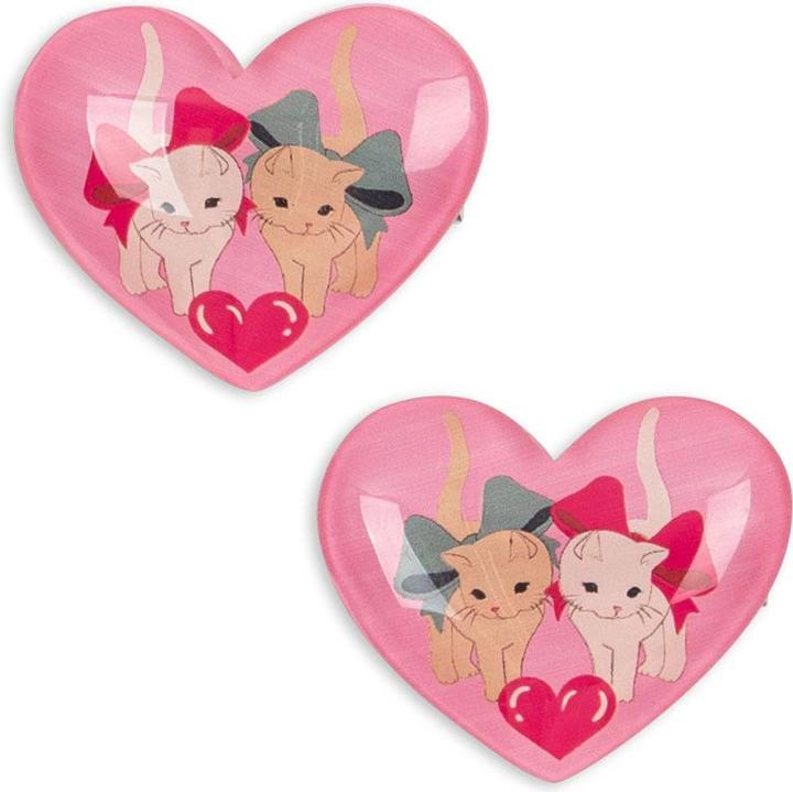 Actual product image Konges Slojd 2Pack Vilma Haarspangen Bow Kitty (2 pcs.)