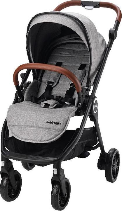 Actual product image Babytrold Holi Prams - Grey Melange