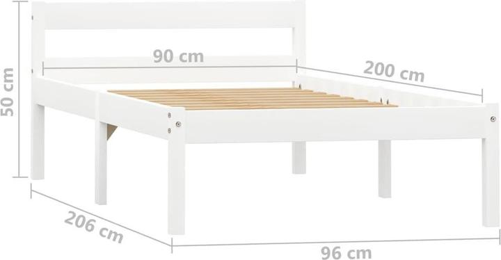 Image du produit vidaXL Bettgestell (90 x 200 cm)