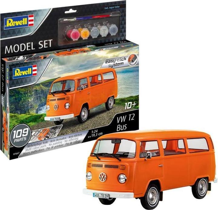 Actual product image Revell Model Set VW T2 Bus (easy click)
