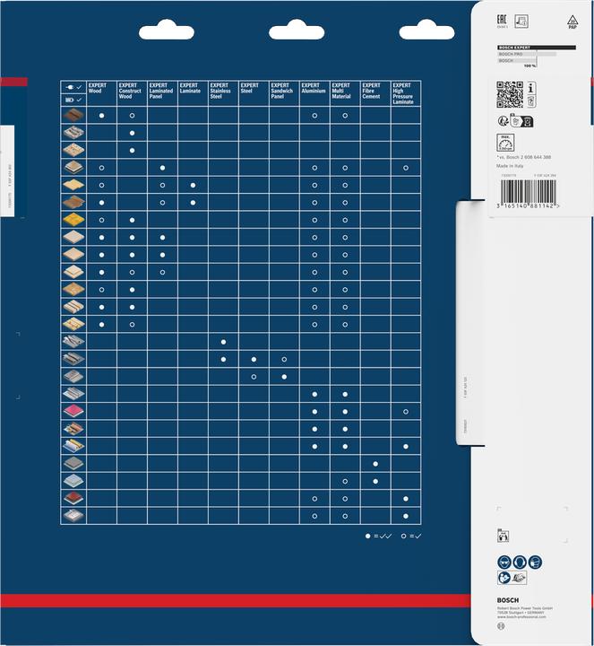 Produktbild Bosch Professional Zubehör Kreissägeblatt Expert for High Pressure Laminate, 305 x 30 x 3,2 mm, 96