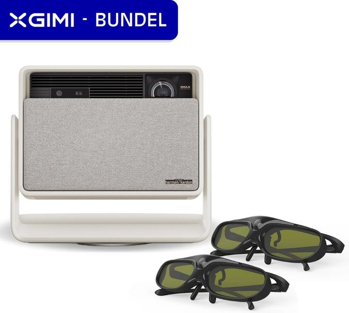 Produktbild XGIMI Horizon S Max + 2x 3D Bril â€“ 4K Smart-Projector â€“ Beamer- IMAX Enhanced â€“ Dolby (4K)