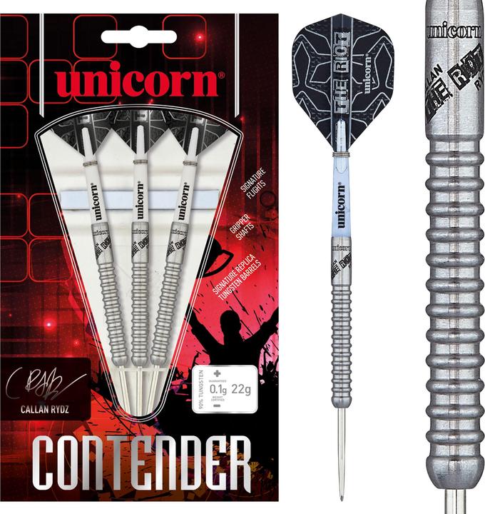 Produktbild Unicorn Contender Callan Rydz Steel Darts (22 g)