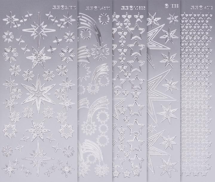 Produktbild VBS Reliefsticker-Set "Sternenzauber"