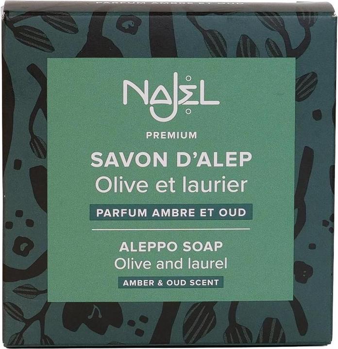 Produktbild Najel Aleppo Seife mit Ambre u. Oud (Hartseife)