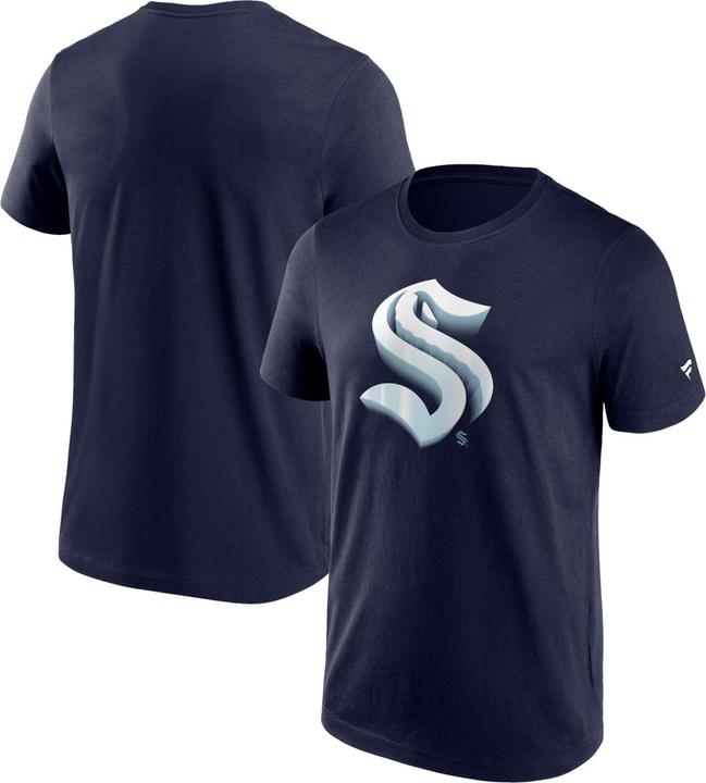 Produktbild Fanatics Chrome Graphic T-Shirt Seattle Kraken Maritime Blue (S)