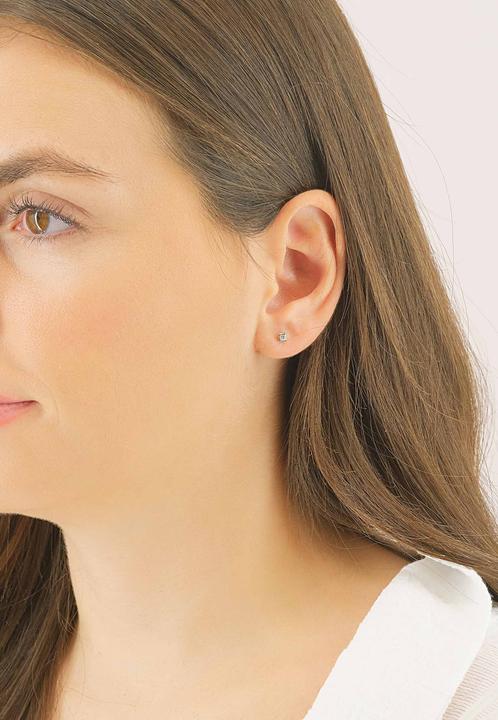 Image du produit Muau Boucles d'oreilles (Or blanc)