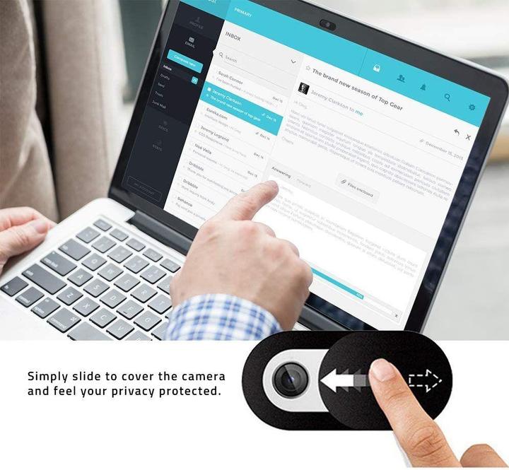 Produktbild Hofi Slim Pro+ Kamerablende Webcam-Abdeckung Schwarz