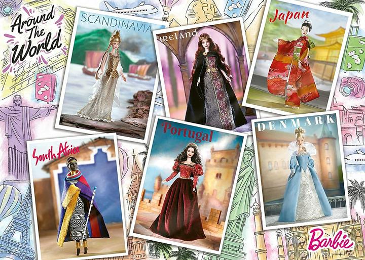 Produktbild Ravensburger Puzzle Barbie: Rund um die Welt 1000 Teile (1000 Teile)