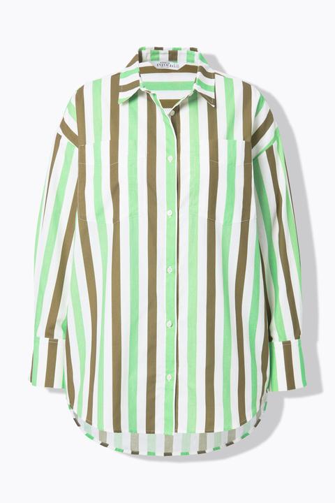 Produktbild Studio Untold Hemdbluse, oversized, Streifen, Langarm (60)