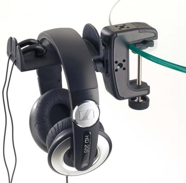 Produktbild K&M 16085 Kopfhörerhalter mit Kabel