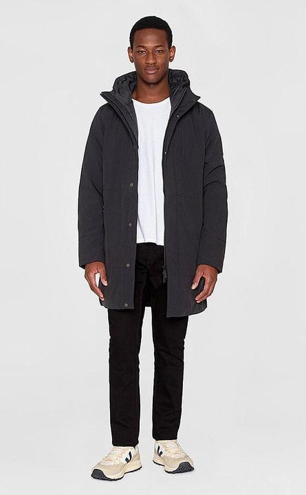 Produktbild KnowledgeCotton Apparel Long Soft Shell Jacket Climate Shell Black (XL)