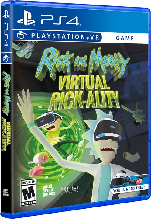 Immagine prodotto Adult Swim Games La Rick-Ality virtuale di Rick e Morty (PS4, EN)
