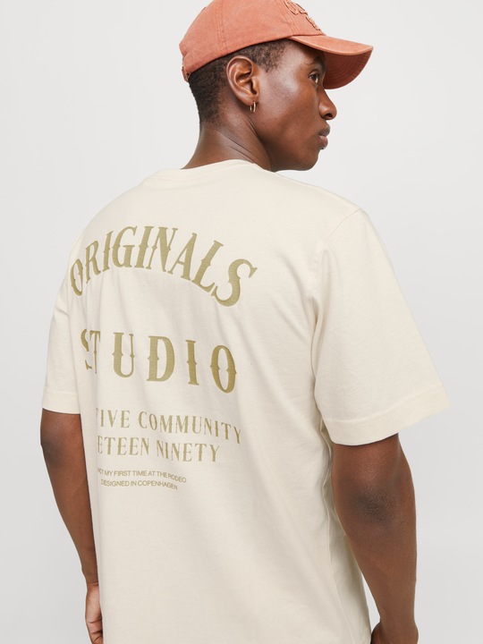 Produktbild Jack & Jones Joraustin Font Tee Ss C.N Styd Aw24 (M)