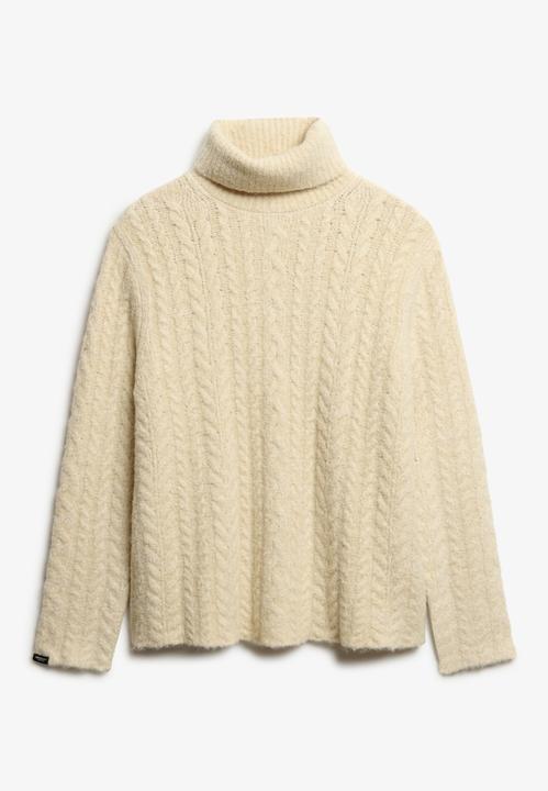 Produktbild Superdry Damen Pullover aus strukturiertem Material mit Rollkragen (M)