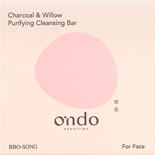 Produktbild Ondo Charcoal & Willow Purifying Cleansing Bar (Reinigungsmilch)