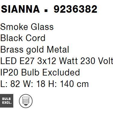 Thumbnail - Nova Luce, Pendelleuchte, Sianna (E27)