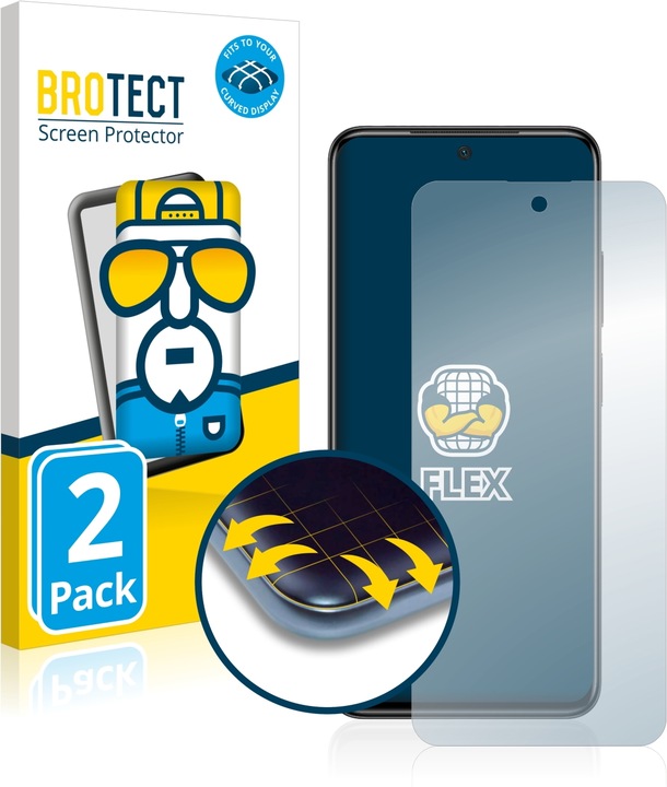 Immagine prodotto BROTECT Full-Cover Pellicola (2 Pezzo/i, Xiaomi Poco M4 Pro)