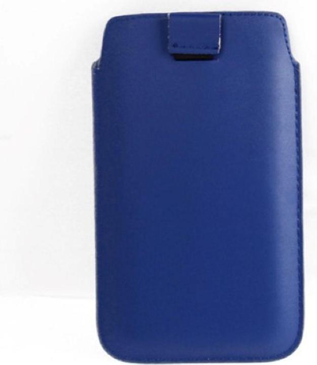 Produktbild König Design Handyhülle Tasche Slide Hülle Blau (Samsung Galaxy Note)