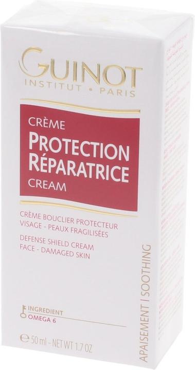 Actual product image Guinot Creme Protection Reparatrice Face Cream 50ml (Facial cleansing wipes, 50 ml)